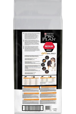 Purina Pro Plan Medium Adult Tavuklu Yetişkin Köpek Maması 14 KG + 2500 G