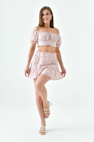 Hbirstore Ps0101 Petite Takım Puti Kare Pudra