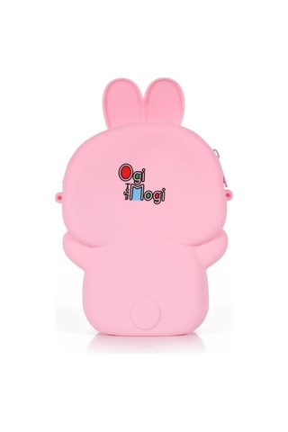 Yingfu Ogı Mogı Oyma Siyah Tavşan Omuz Çantası, Giyilebilir Oyuncağ, Çocuklar İçin Kullanışlı Çok Renkli