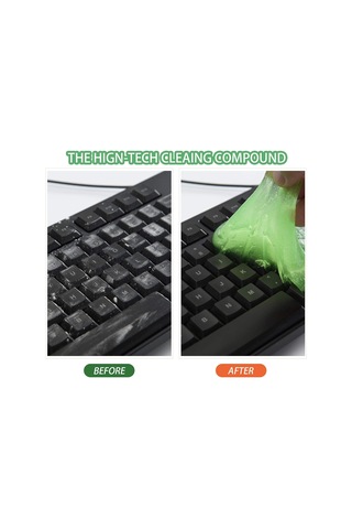 Dizüstü Bilgisayar Klavyesi, Bilgisayar, Araba İçin 4 Adet Çok Renkli Temizleme Jeli