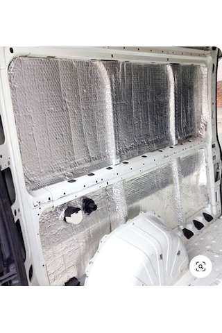 Kendinden Yapışkanlı Alüminyum Folyolu Kaput Altı İzolasyon 120 x 100 Cm 6 Mm