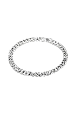 Chavin 6 Mm. 20 Cm. Gri Çelik Erkek Bileklik Er06by-6