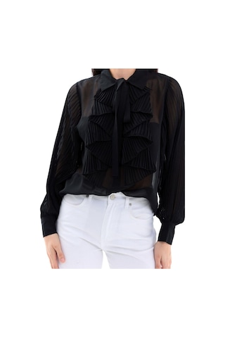 5535 Gömlek-siyah Si Yah