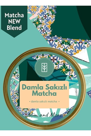 Mim And More Damla Sakızlı Matcha 25 G