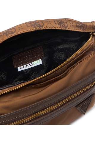 Guess Nerka Erkek Omuz Çantası Hmbenop6156-cof Kahverengi