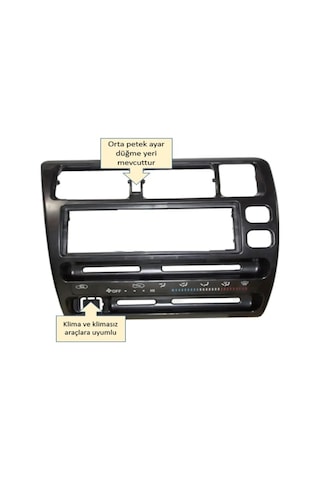 Teyp Çerçeve Paneli Toyota Corolla Uyumlu Ar92-Ae101 55405-12690 406357755 Teyp Çerçeve Paneli Toyota Corolla Uyumlu Ar92-Ae101 55405-12690 406357755