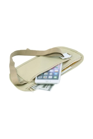 Bel Çantası Görünmez Seyahat Bel Paketleri Pasaport Para Kemer Çantası Gizli Güvenlik Cüzdan Hediye Seyahat Çantası Göğüs Paketi Para Bel Çantası Siyah