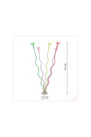 Spiral 50 Cm, 5'li Balon Standı Balonlar Hariç