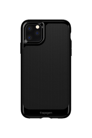 Spigen Apple Uyumlu iPhone 11 Pro Max İle Kılıf Neo Hybrid Jet Black