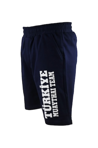 Dragondo Mt3038 Muaythai Şortu Türkiye Muay Thai Team Baskılı Lacivert Şort Lacivert