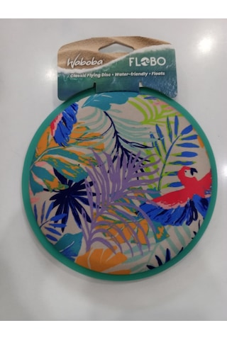 Waboba Flobo Su Oyunları Frizbisi, Suda Batmayan Desenli, 18.5 Cm Çap, 55 Gr, Suda Batmayan Frizbi