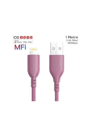 Kuulaa 1m Mfı Sertifikalı Apple Uyumlu iPhone Usb Şarj Kablosu- 5775 Standart
