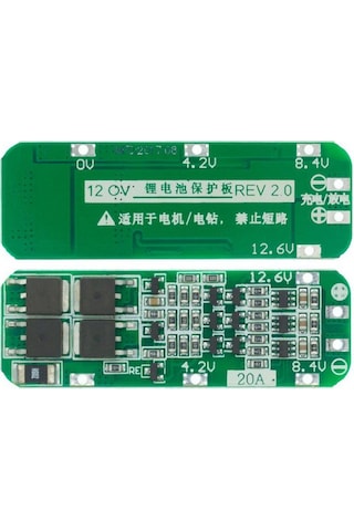 3s 20a Lipo Pil Balans Devresi Modülü Bms