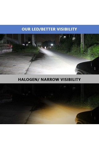 Padalink Ev10 Led Faro Lambaları 80w 12000lm 6000k 6 Csp-led, 10-32v, Ip65 Su Geçirmez, 9006/hb4/9005/hb3 Fityapı, Spor Işık, 50000+ Saat Ömür