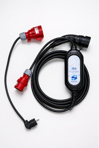 Flıcker 11 Kw Elektrikli Araçlar İçin Taşınabilir Şarj Cihazı 11kw