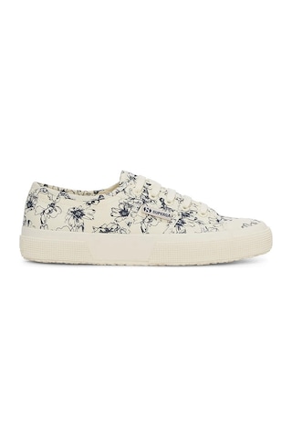 Superga 2750 Sketched Flowers Kadın Günlük Ayakkabı S6122nw-ae7-sp Bej-bej Bej