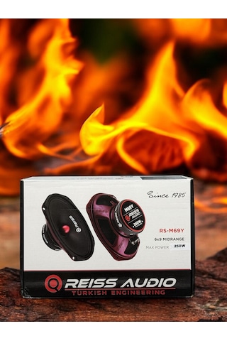 Reiss Rs-m69y Deprem Serisi Oval Kurşun Göbek 6x9 Oto Midrange Ho