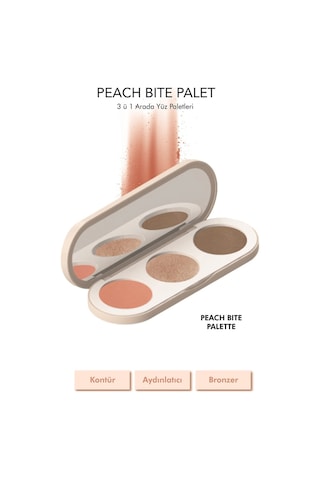 Farmasi Peach Bite Kontür Paleti 3'lü