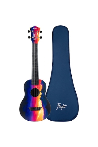 Flight Tuc-ee Sunset Concert Travel Ukulele
