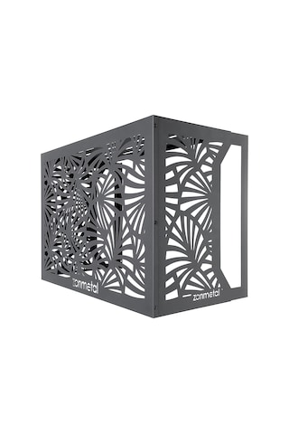 Forest Klima Motoru Gizleme Kafesi Ral 7016 Antrasit 87x70x41 Cm 87 x 70 x 41