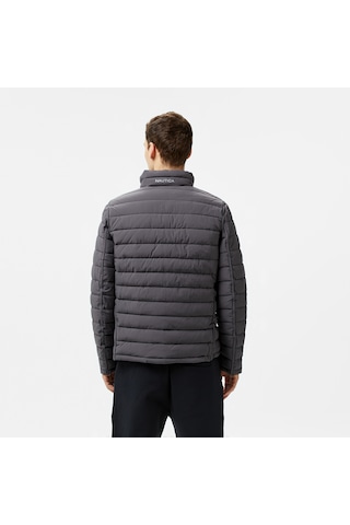 Nautica Erkek Siyah & Gri Çift Taraflı Mont