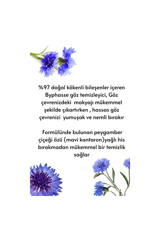 Byphasse Hassas Ciltler İçin Nazik Göz Makyaj Temizleyici 200 ML