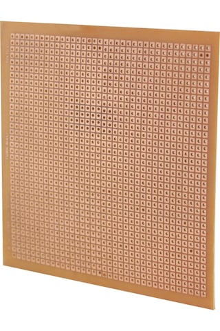 Ayt Plaket Delikli 100x100 Mm 10x10 Cm Pertinaks