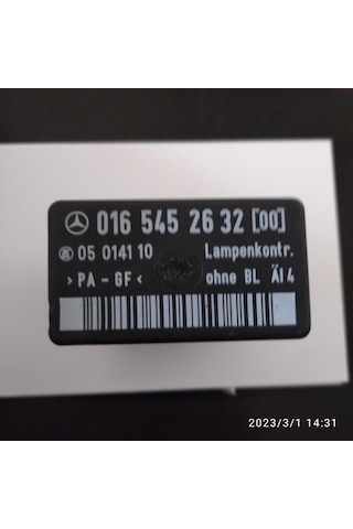0165452632 Mercedes Vito W638 Far Rölesi