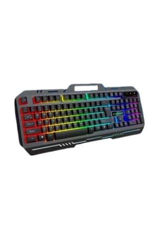 Işıklı Oyuncu Q Klavye Mouse Seti Siyah Oyuncu Klavye Diğer