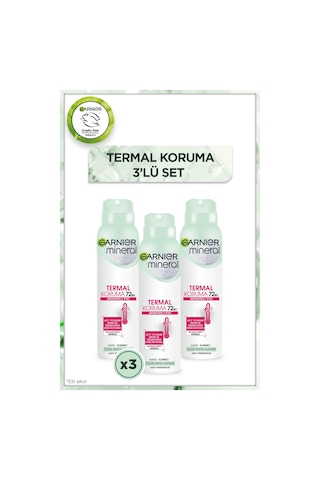 Garnier Mineral Termal Koruma Kadın Sprey Deodorant 150 ML x 3