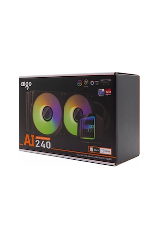 Aigo Aı240 Argb 240mm Am5/1700p Siyah İşlemci Sıvı Soğutucu