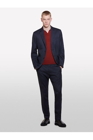 Sisley Viskoz Karışımlı Comfort Fit Pantolon Erkek Mavi Pantolon - 324a47phsf04m Haki