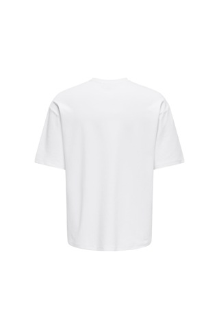 Only & Sons Onscaspıan Aırflex Ss Reg Emb Tee Bright White Diğer