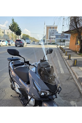 Motocam Rks Freccia Ön Cam 2022-2026 Model 75cm Şeffaf Renkli 4mm Uzun