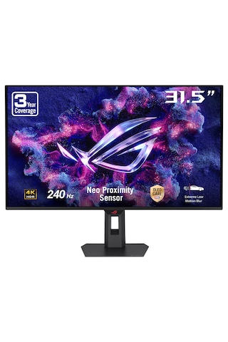 Asus Rog Strix Oled Xg32uqdms 31.5 İnç 240hz 0.03ms 4k Uhd Adaptive Sync Qd-oled Gaming Monitör