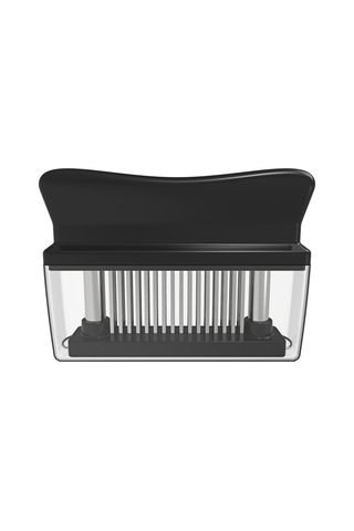 48 Paslanmaz Çelik İğne Bıçaklı Et Yumuşatıcı Et Yumuşatma Siyah Siyah