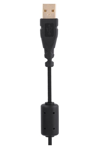 Springsun Microsoft Ve Logitech Fareleri İçin Evrensel Değişim Kablosu - Siyah Örgülü Tel, Altın Kaplı Usb Ve 5-pin Bağlantı, Manyetik Halka, Dayanıklı, 2 Metre Uzunluk