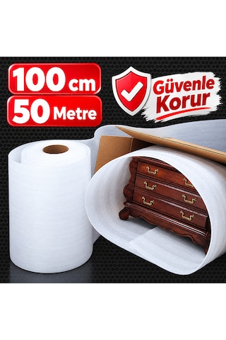Köpük Şilte 100 Cmx 50mt Eşya Koruyucu Polietilen