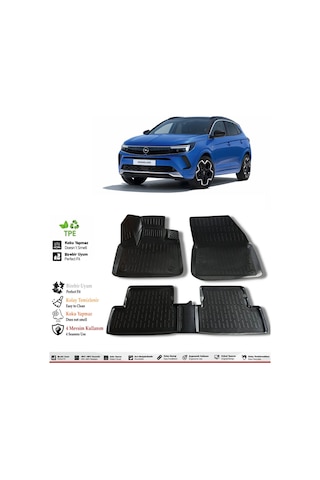 Opel Grandland 2024 Model 4d Havuzlu Paspas