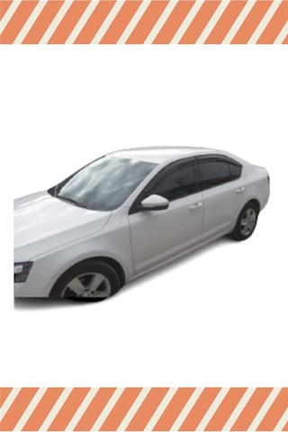 Skoda Octavia Sedan 2013 Ve Sonrası Modellerine Özel 4'lü Mügen Tip Cam Rüzgarlığı