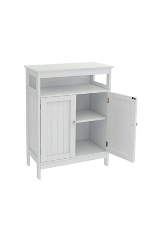 Ağaç Atölyesi - Radiance Ahşap Beyaz Dolap Beyaz