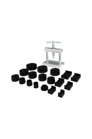 Yifomall Profesyonel Saat Tamir Seti - 18 Kalıplı Mekanik Saat Kapatma Ve Pil Değiştirme Aleti, 16-50mm Yuvarlak Ve 13-45mm Kare Kalıplar Dahil