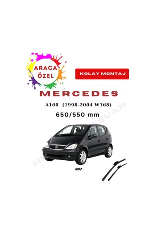 Mercedes A160 Silecek 1998-2004 W168