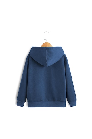 Brz Kids Unisex Çocuk Basic Hoodie Petrol