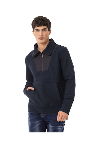 Cipo & Baxx Cl555 Erkek Basic Zip Hoodie 001