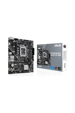 Asus Prıme H610m-k D4 Argb Intel H610 Lga1700 Ddr4 3200 Hdmı M2 Usb3.2 Aura Rgb Matx