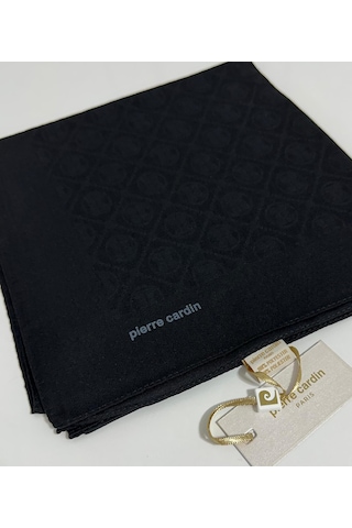 Pierre Cardin Elegans Monogram Eşarp - 1090750 -911 Siyah Siyah