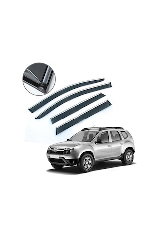 Dacia Duster Krom Çıtalı Cam Rüzgarlığı 2010-2017