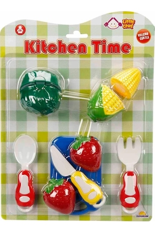 Znv Zenvia Mey İthalat Little Chef Kesme Tahtalı Sebze Ve Meyve Seti Znv2025 Cmn Belirtilmemiş