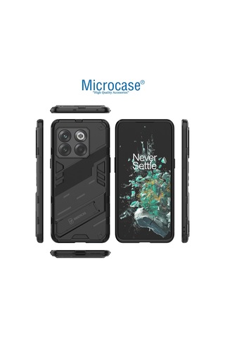 Oneplus Ace Pro - Oneplus 10T 5G Matrix Serisi Armor Kılıf-Siyah